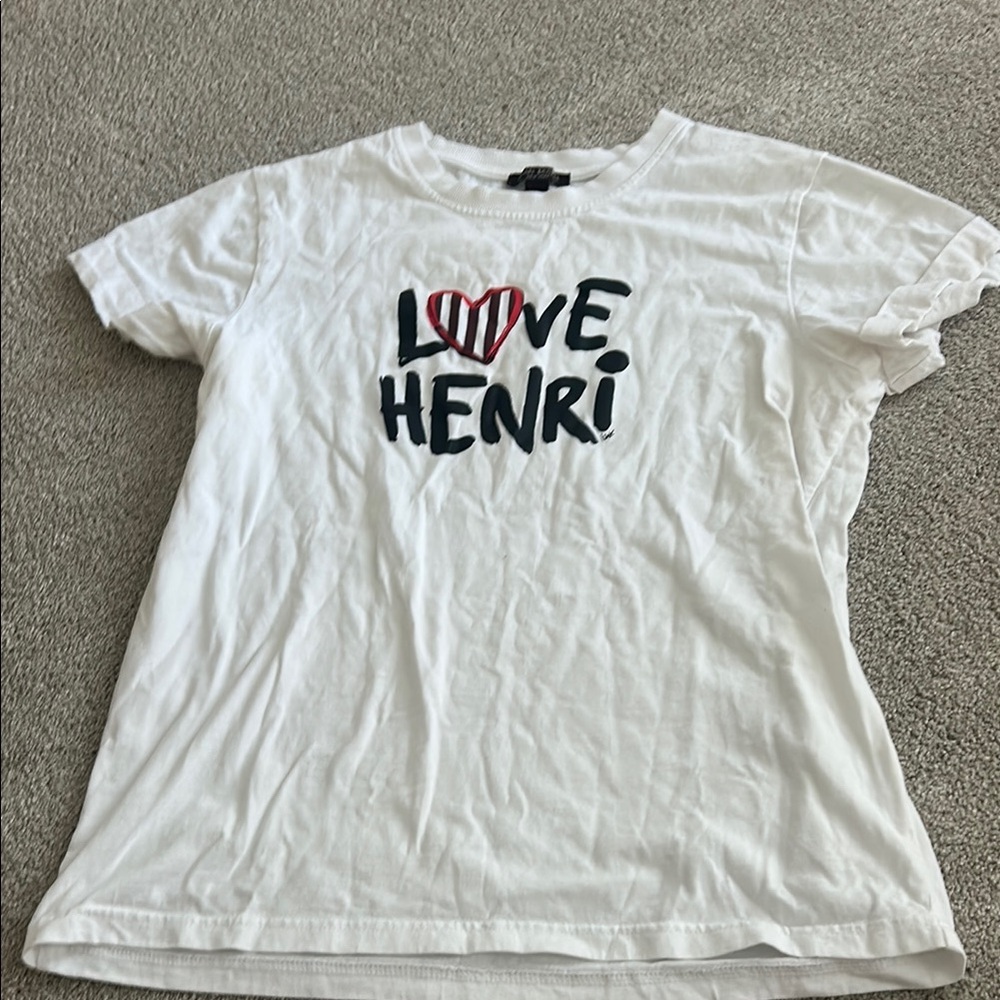 Henri Bendel Classic White Tee